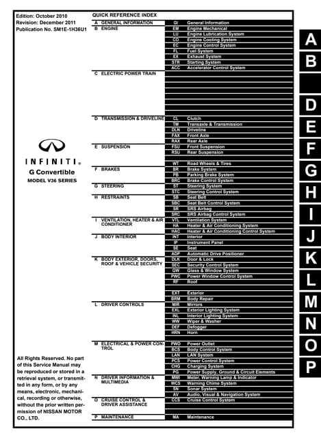 2011 infiniti g37 sedan owners manual