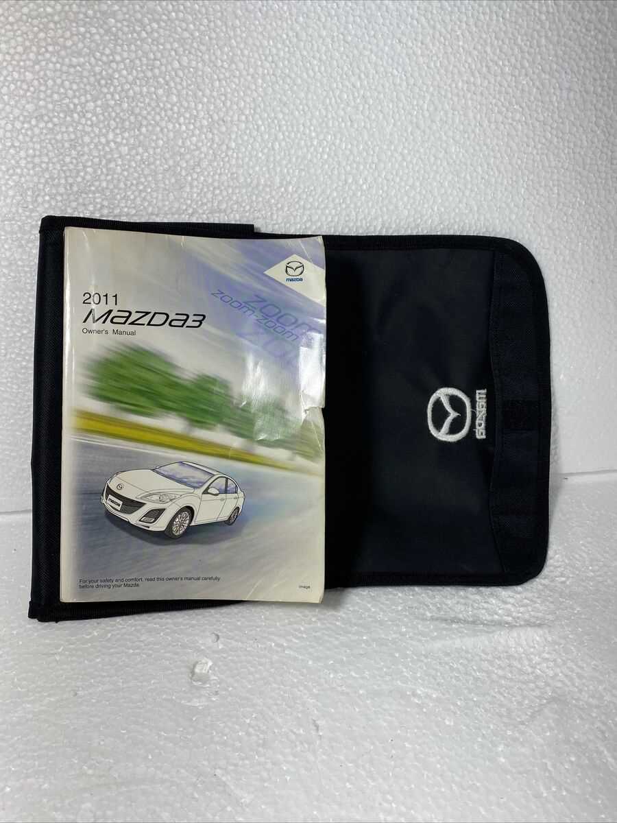 2011 mazdaspeed 3 owners manual