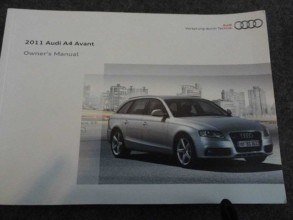 2011 audi a4 owners manual