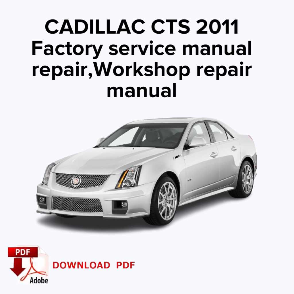 2011 cadillac cts v owners manual