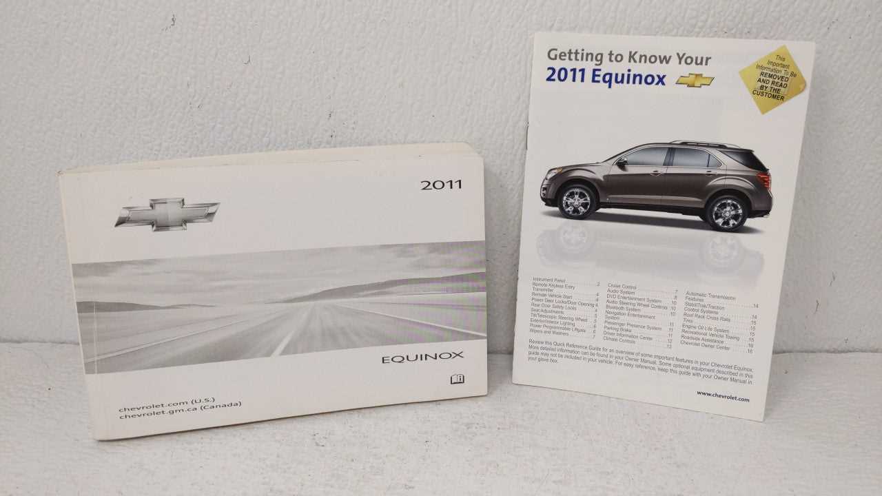 2011 chevrolet equinox owners manual