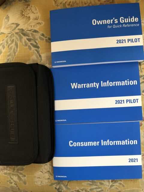 2011 honda pilot owners manual