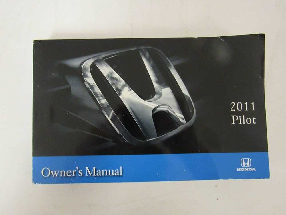 2011 honda pilot owners manual