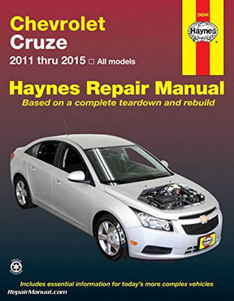 2012 chevrolet cruze owners manual