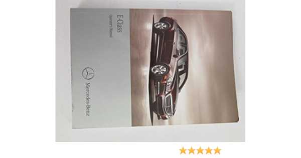 2012 e350 owners manual