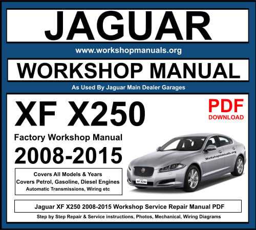 2012 jaguar xf owners manual