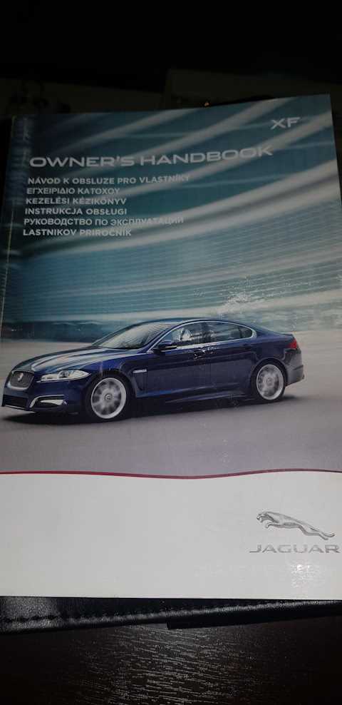 2012 jaguar xf owners manual