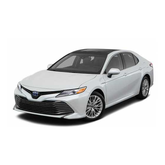 2012 toyota camry hybrid xle owners manual