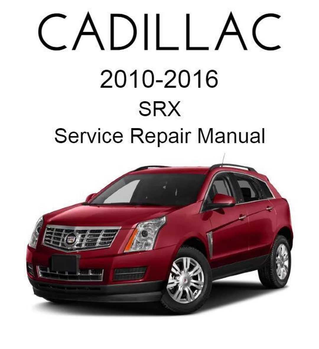 2012 srx owners manual