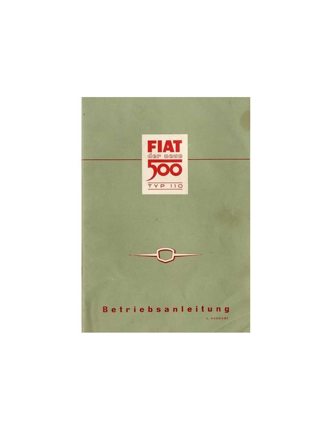 2013 fiat 500 owners manual