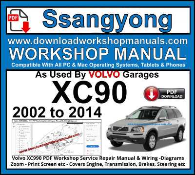 2013 volvo xc90 owners manual