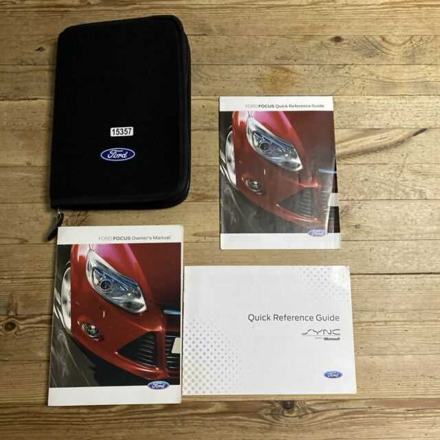 2013 ford focus owners manual