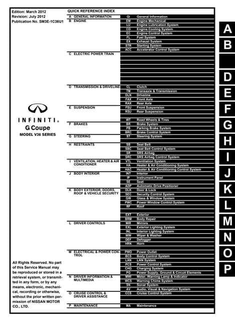 2013 infiniti g37 sedan owners manual