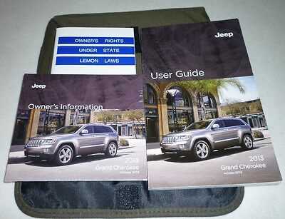 2013 jeep grand cherokee owners manual