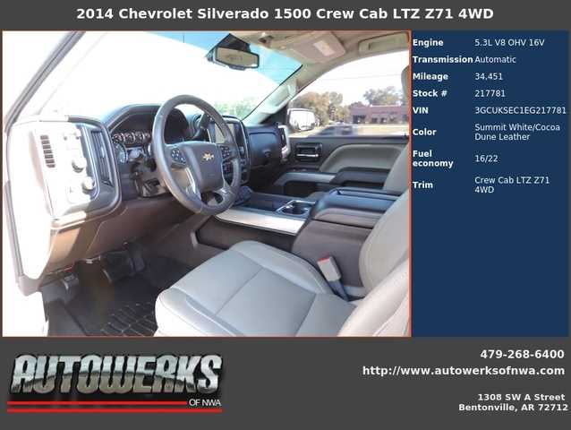 2014 chevy silverado 1500 lt owners manual