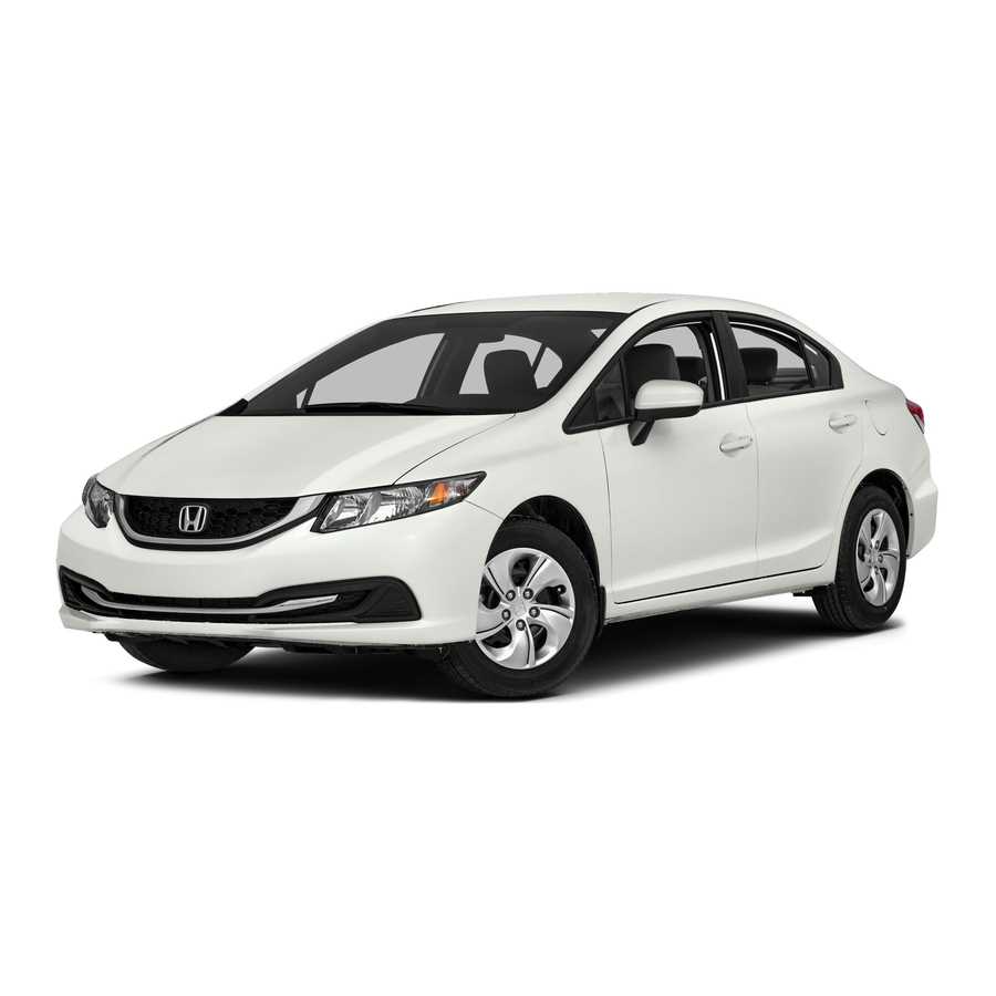 2014 honda civic owners manual