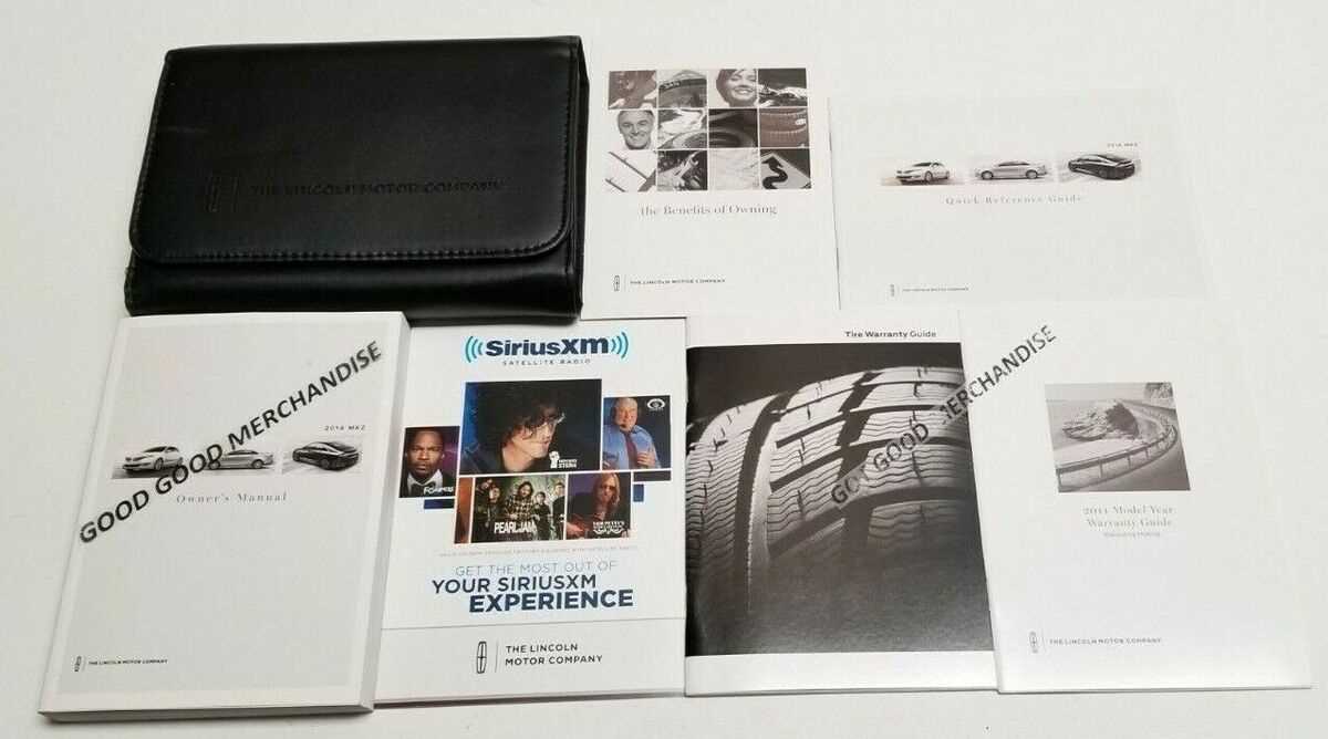 2014 lincoln mkz owners manual