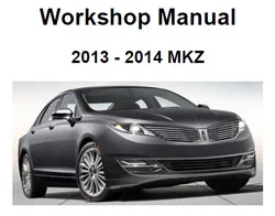 2014 lincoln mkz owners manual