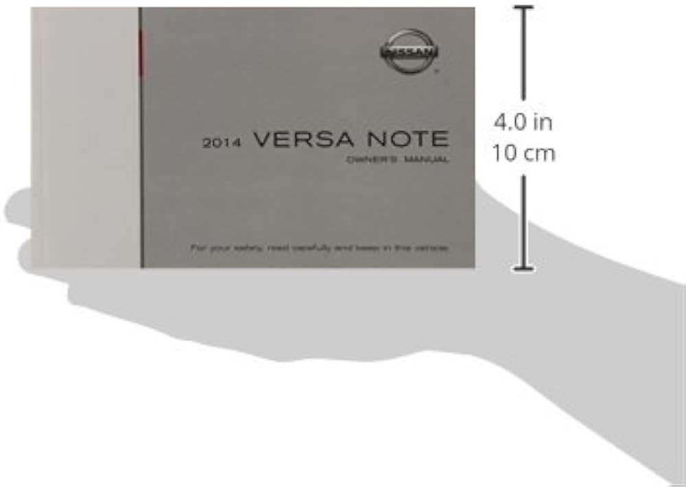 2014 nissan versa owners manual