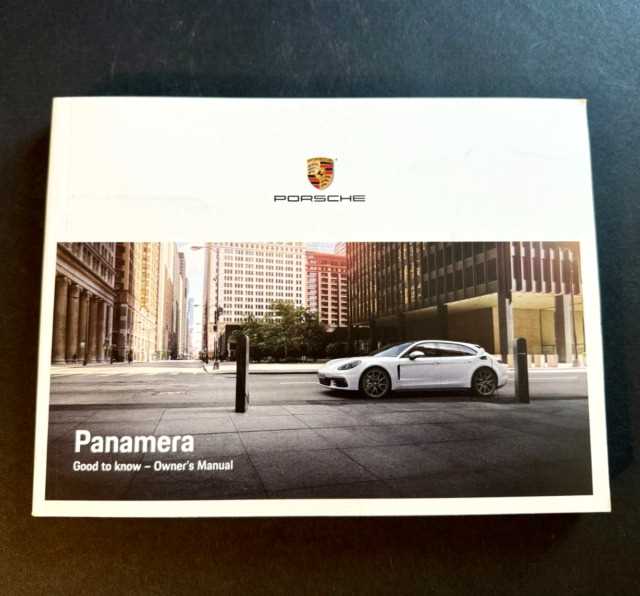 2014 porsche panamera owners manual