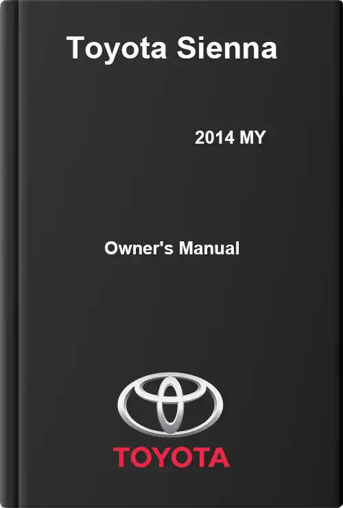 2014 sienna owners manual