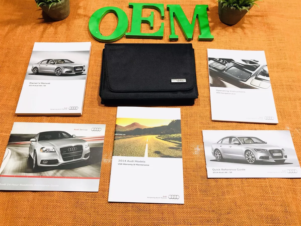 2014 audi a6 owners manual