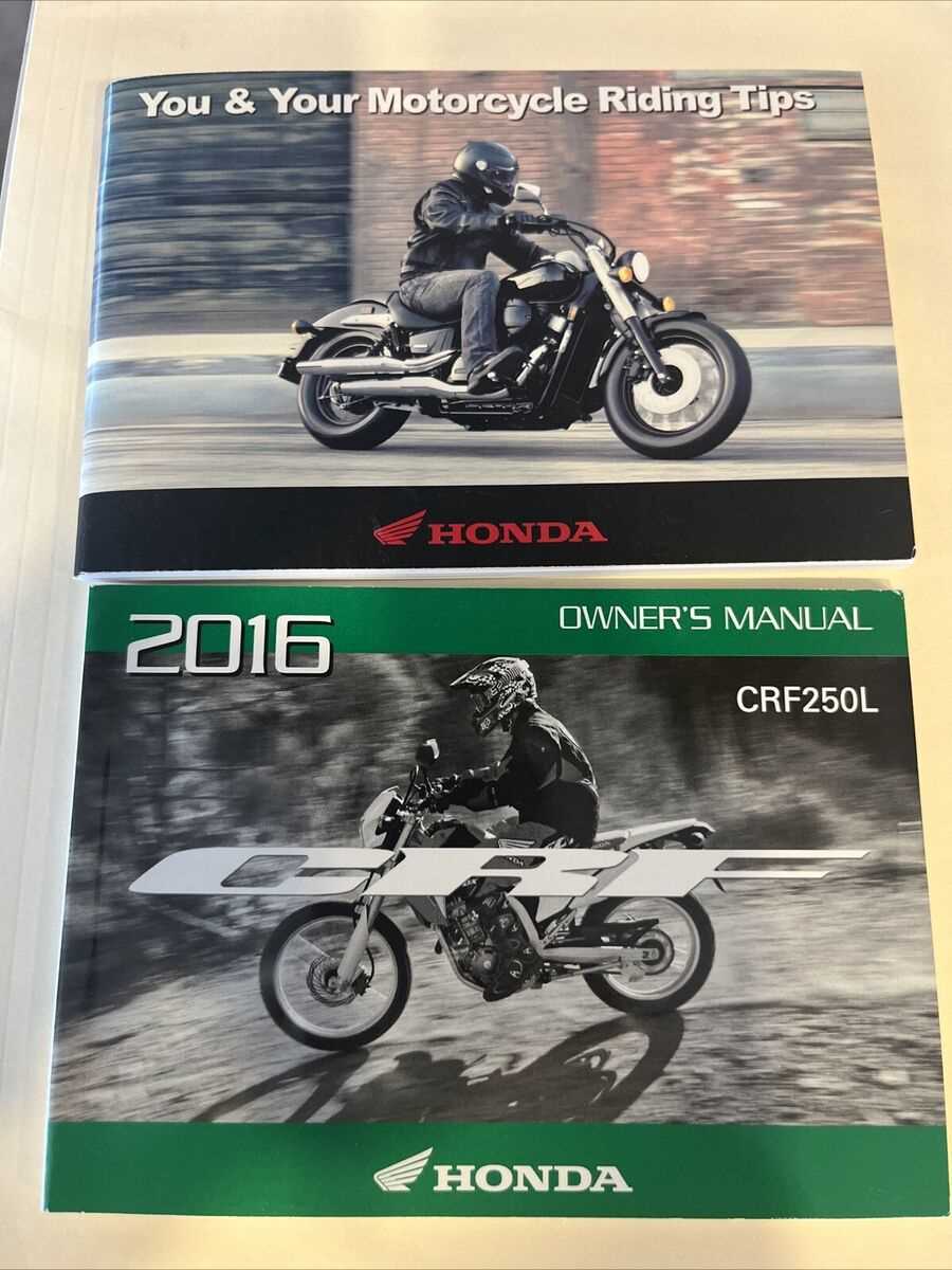 2014 crf250l owners manual