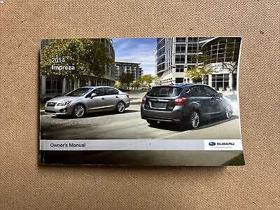 2014 subaru xv crosstrek owners manual