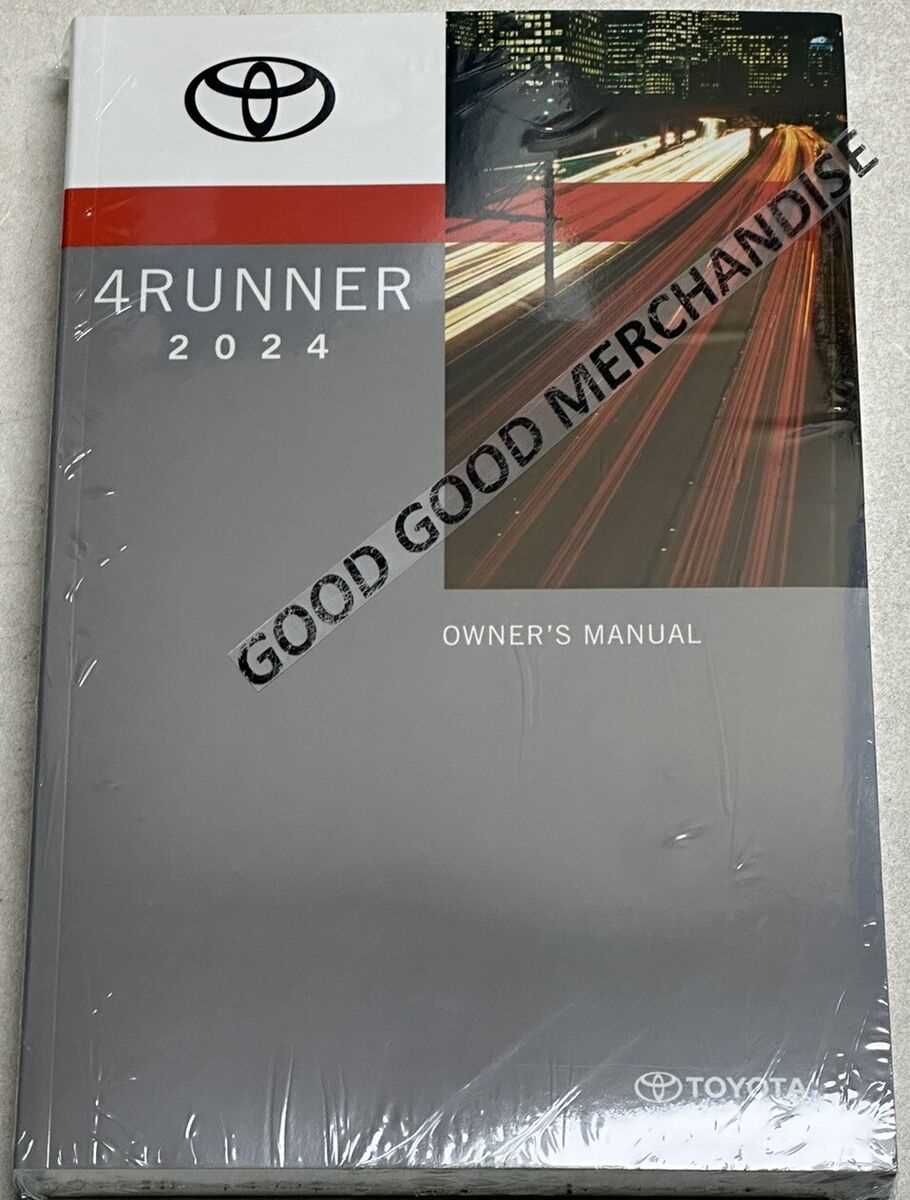 2015 4runner owners manual