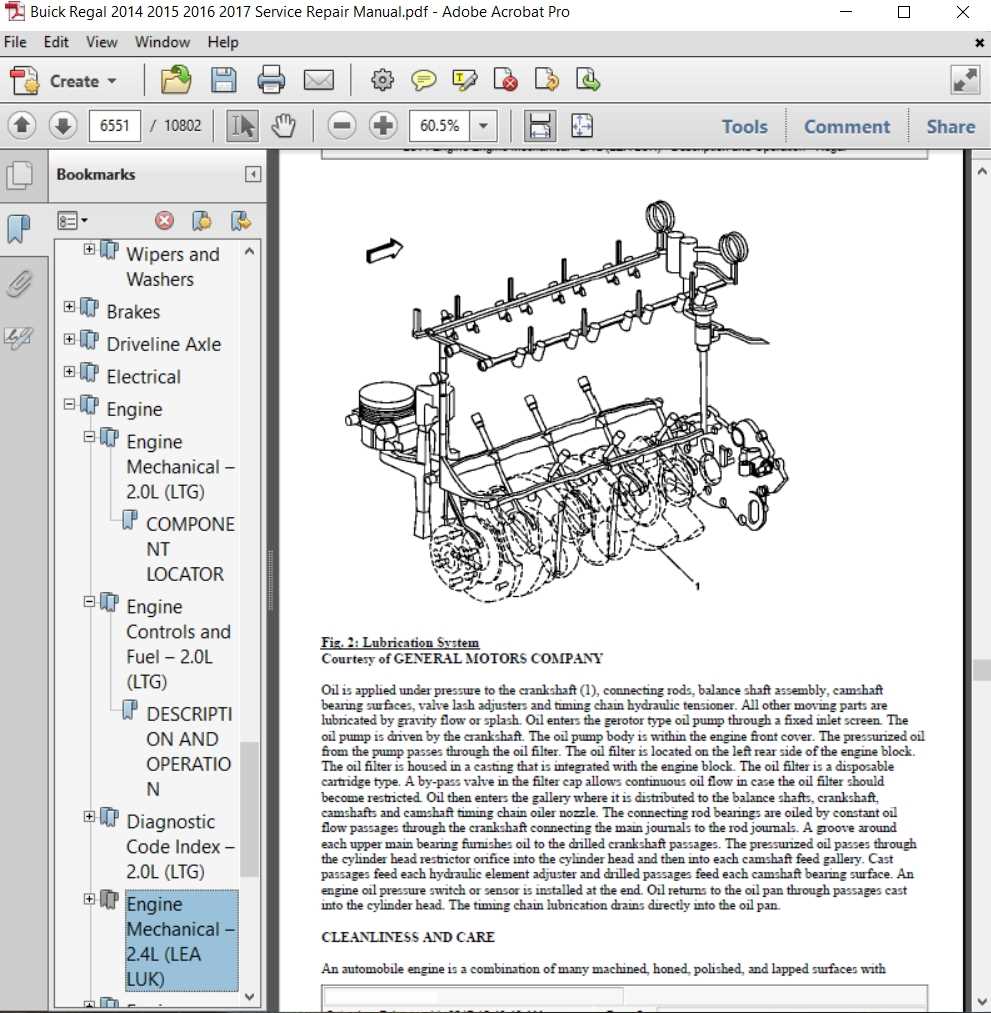 2015 buick regal owners manual