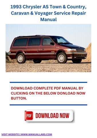 2015 chrysler town and country owners manual