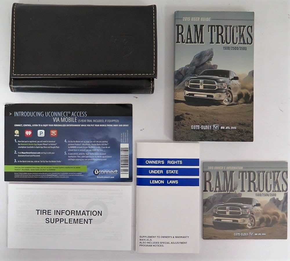 2015 dodge ram 3500 owners manual