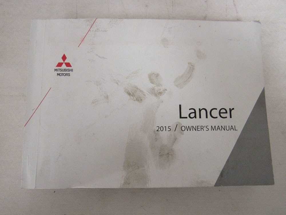 2015 mitsubishi lancer owners manual