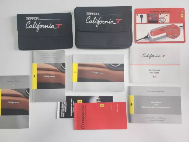 2015 ferrari california t owners manual