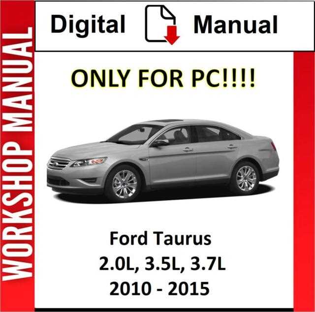 2015 ford taurus limited owners manual