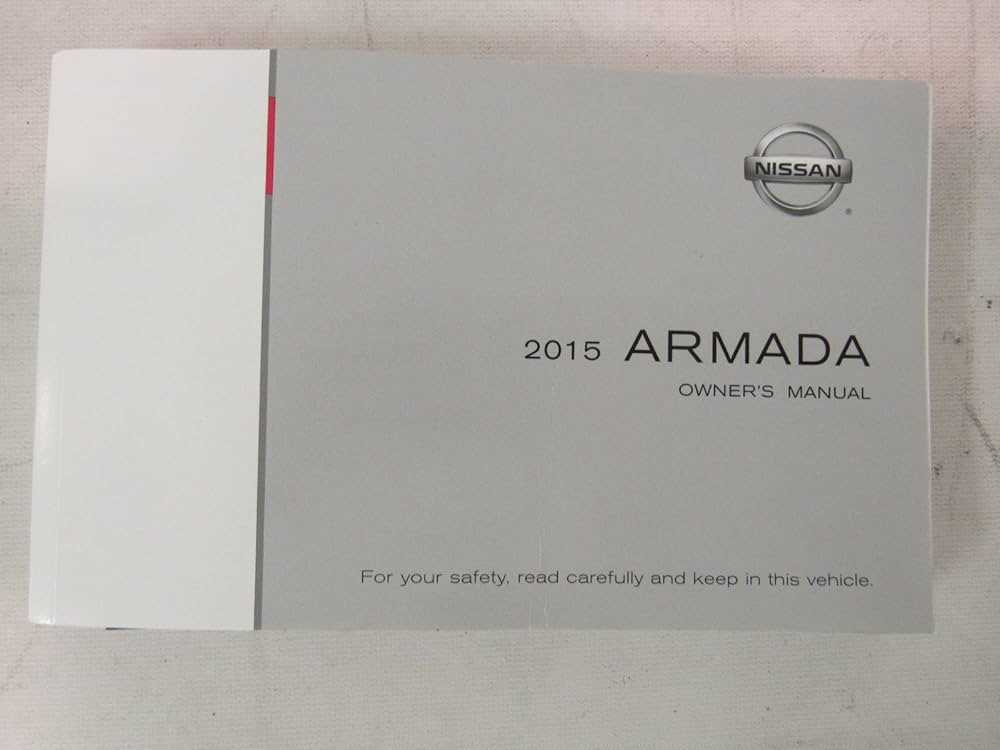 2015 nissan armada owners manual