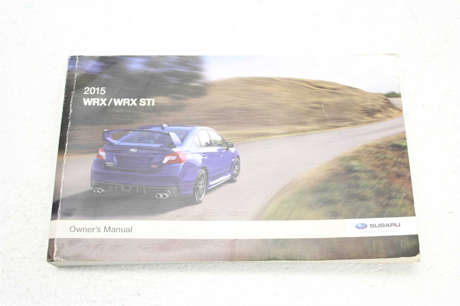 2015 subaru wrx owners manual