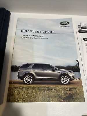 2016 discovery sport owners manual