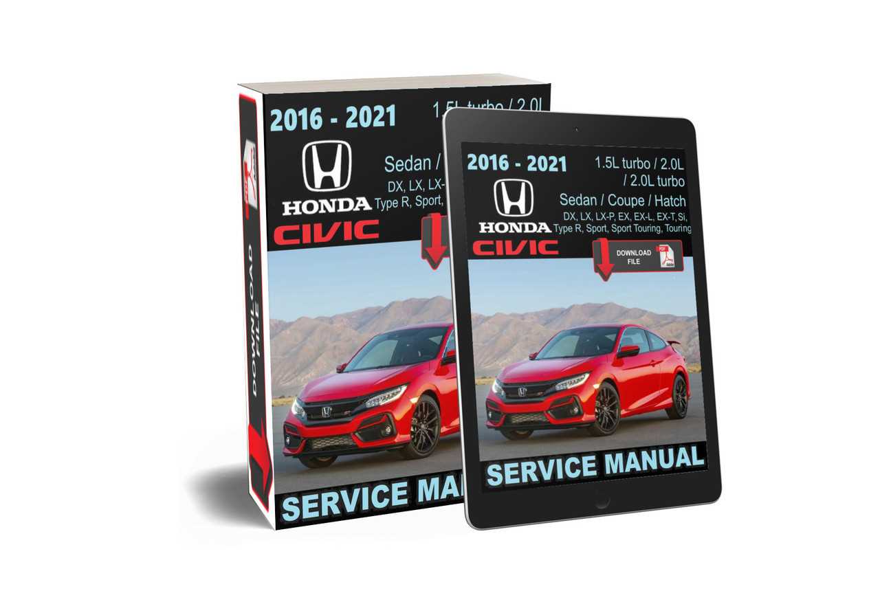 2016 honda civic ex l owners manual