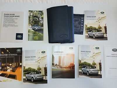 2016 range rover sport owners manual