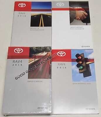 2016 toyota rav4 xle owners manual