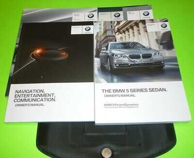 2016 bmw 5 series owners manual