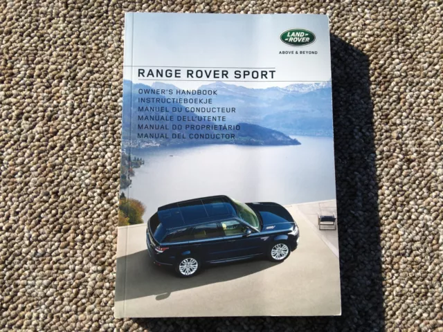 2016 range rover sport owners manual