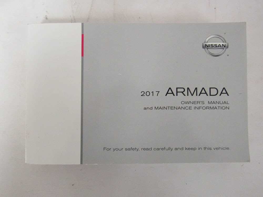 2017 armada owners manual