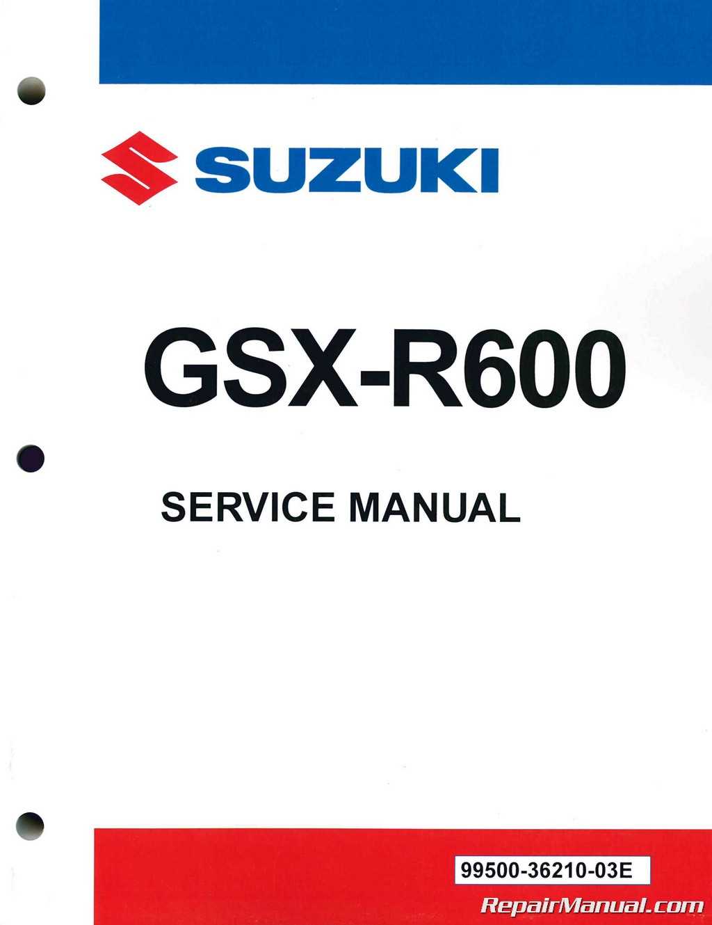 2017 gsxr 600 owners manual