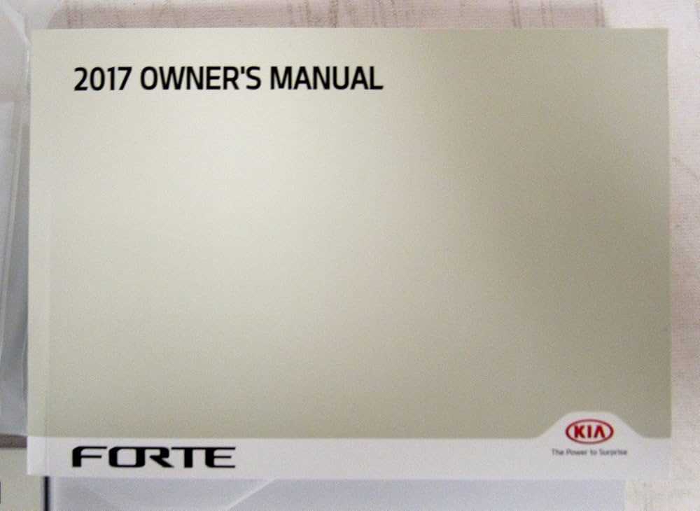 2017 kia forte owners manual