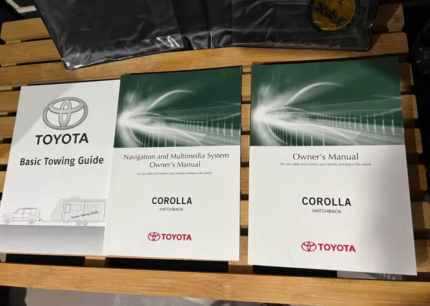 2017 toyota corolla owners manual