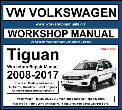 2017 vw tiguan owners manual