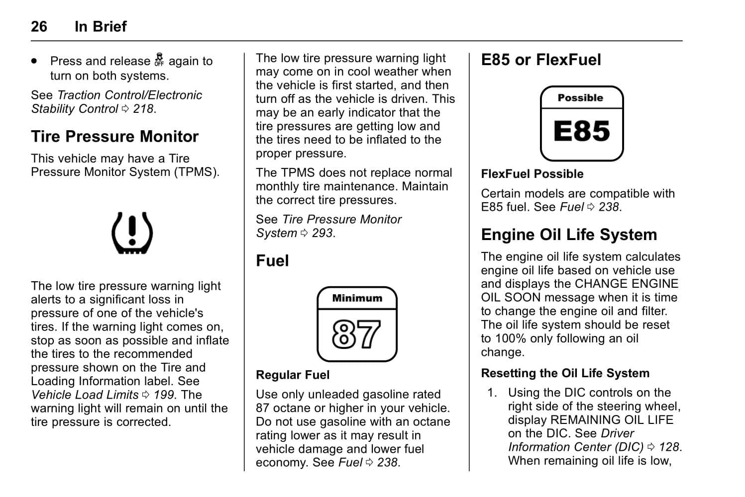 2017 chevrolet impala owners manual