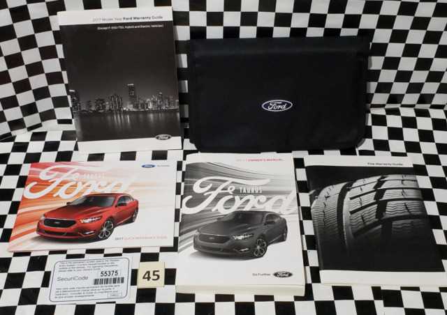 2017 ford taurus owners manual